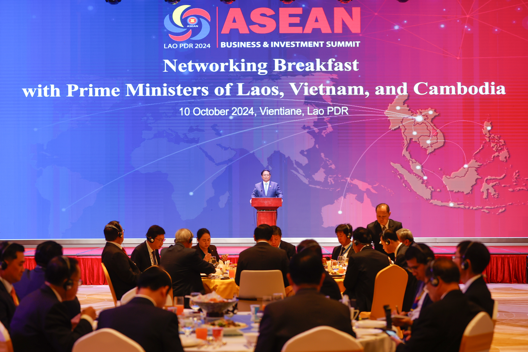 Cuộc giao lưu của 3 Thủ tướng Việt Nam, Lào, Campuchia nâng tầm kết nối kinh tế- Ảnh 1.