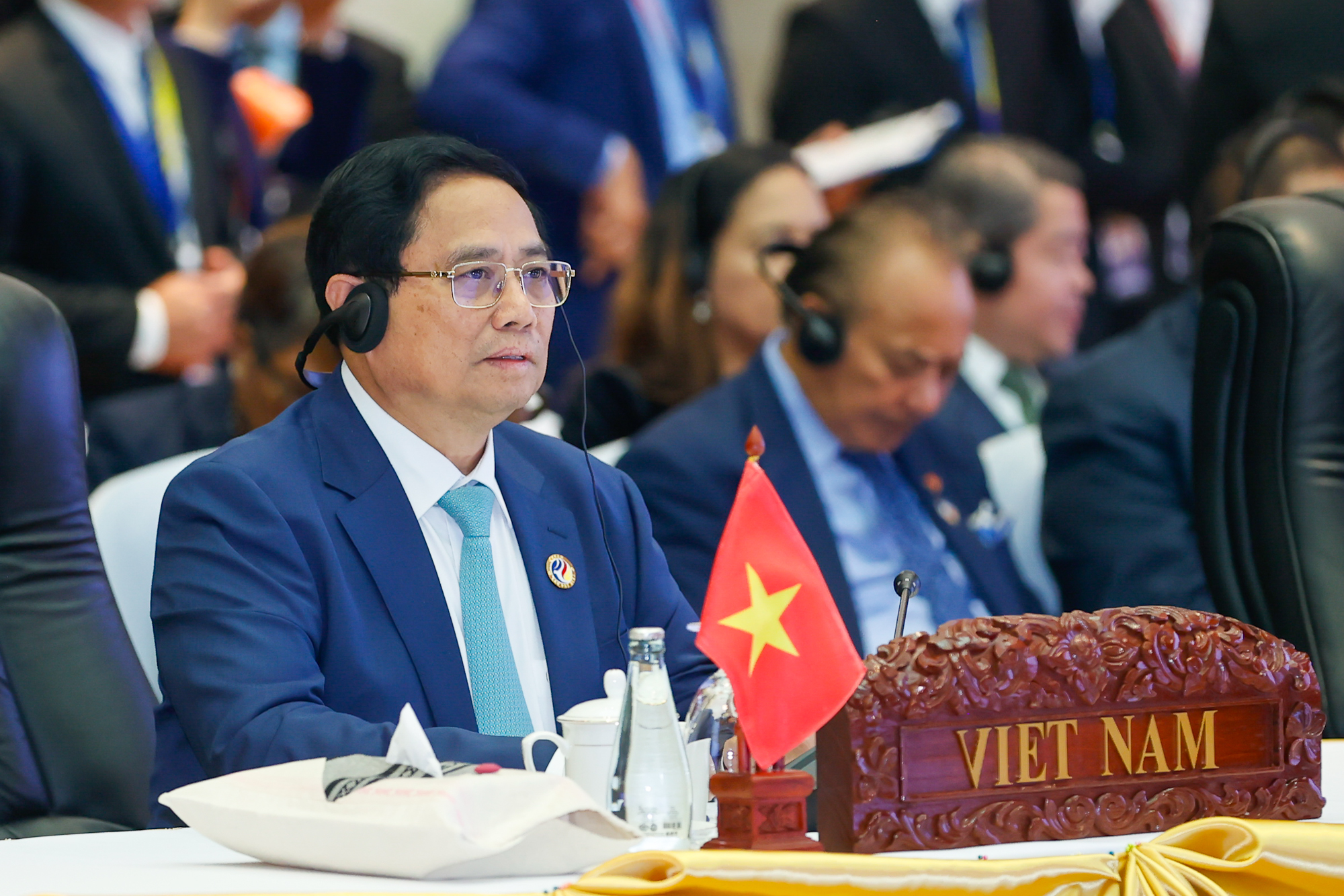 ASEAN và Trung Quốc cần thúc đẩy gắn bó và kết nối chặt chẽ, toàn diện, bao trùm- Ảnh 2. ASEAN và Trung Quốc cần thúc đẩy gắn bó và kết nối chặt chẽ, toàn diện, bao trùm- Ảnh 2.