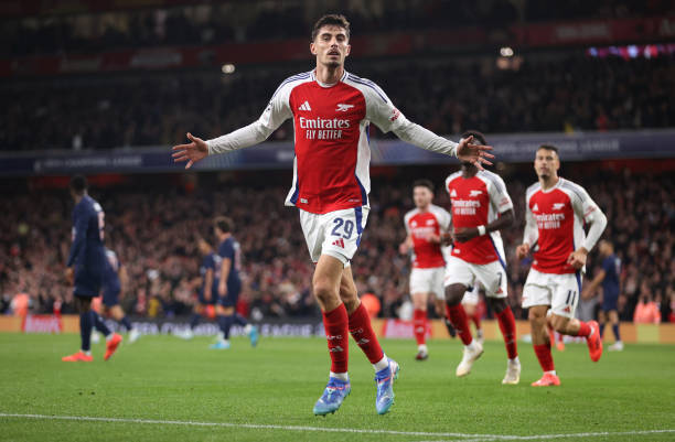 Arsenal đã có một chiến thắng thuyết phục trước PSG. (Ảnh: Getty)