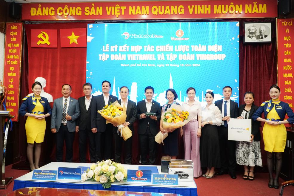 Vingroup và Vietravel hợp tác thúc đẩy du lịch xanh – di chuyển xanh- Ảnh 2.