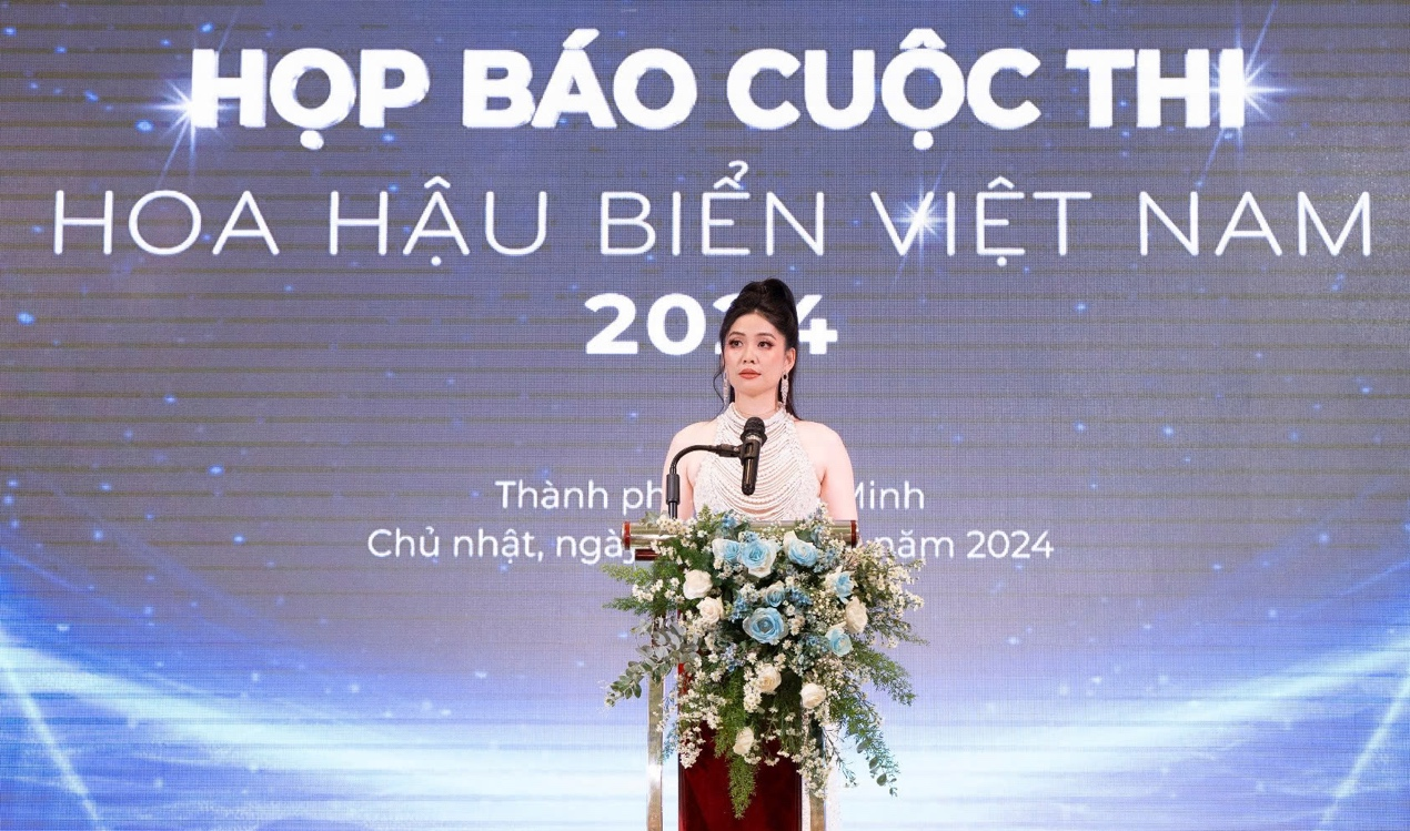 Họp báo công bố Cuộc thi Hoa Hậu Biển Việt Nam 2024- Ảnh 2.