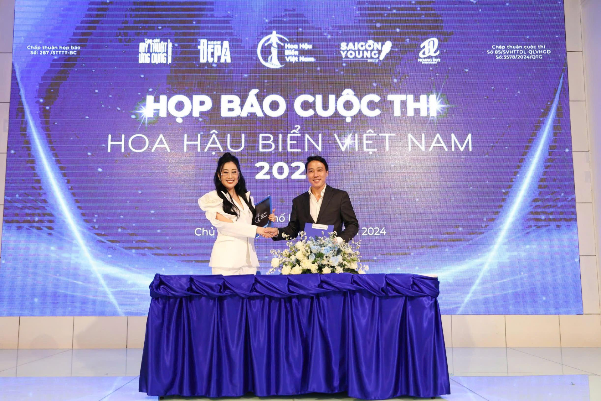 Họp báo công bố Cuộc thi Hoa Hậu Biển Việt Nam 2024- Ảnh 5.