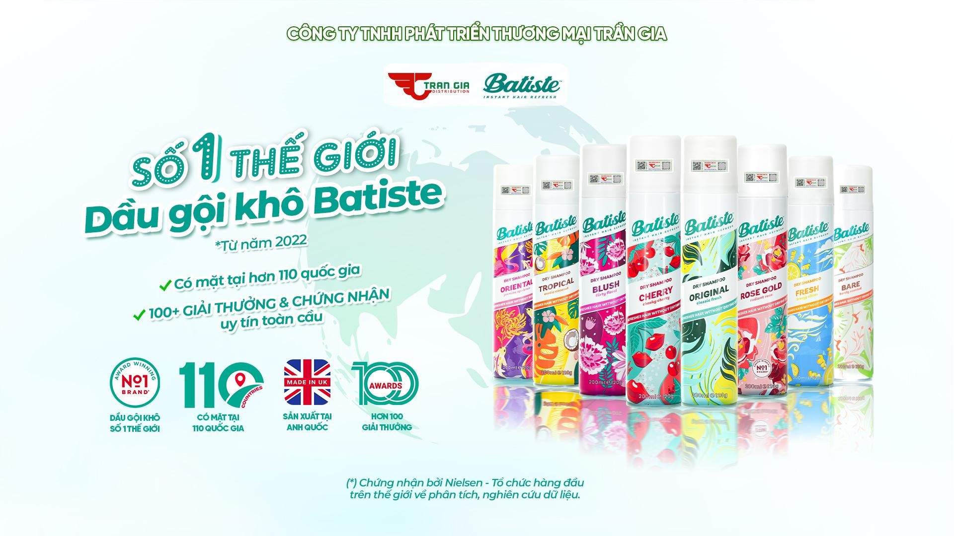 Batiste - Thương hiệu dầu gội khô số 1 thế giới tạo nên “cơn sốt” toàn cầu- Ảnh 3.