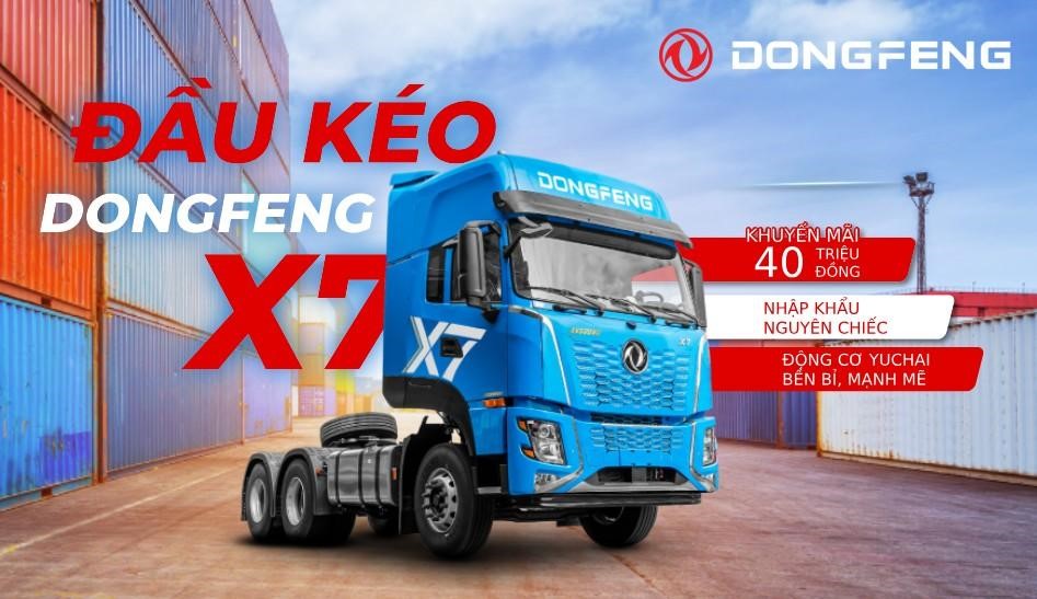 Cơ hội vàng khuyến mãi "sốc" khi mua xe đầu kéo Dongfeng X7 tại Dongfeng An Sương- Ảnh 2.