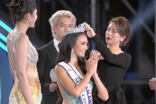 Nhan sắc người đẹp Indonesia đăng quang Miss Cosmo 2024- Ảnh 7.