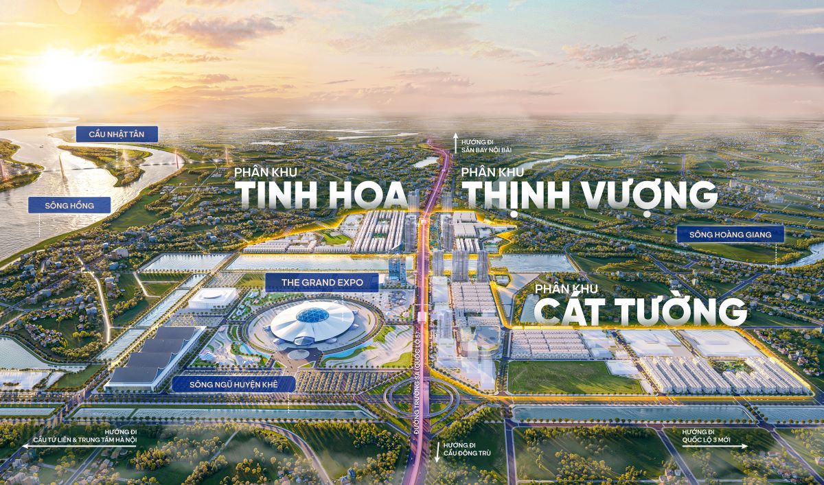 Được dồn lực đầu tư hạ tầng, khu Đông Bắc thành cực tăng trưởng mới của thị trường BĐS Thủ đô- Ảnh 4.