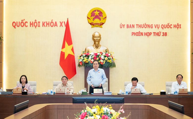 Khai mạc phiên họp thứ 38 của Ủy ban Thường vụ Quốc hội- Ảnh 3.