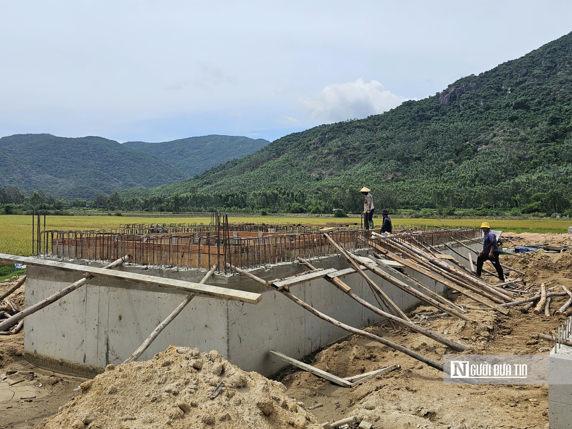 Khu tái định cư di dời dân khu vực núi Cấm, thôn Chánh Thắng (xã Cáy Thành, huyện Phù Cát, tỉnh Bình Định). Ảnh: TT