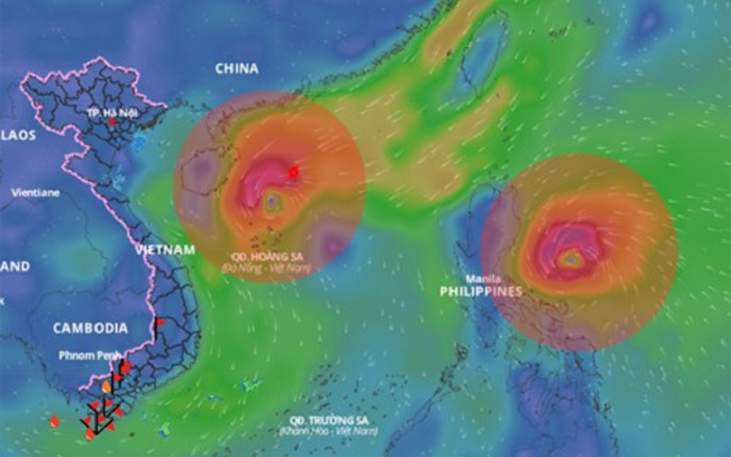Dự báo thời tiết ngày 11/11: Liên hoàn 2 cơn bão mới xuất hiện, tâm điểm đổ bộ nơi nào?- Ảnh 1.