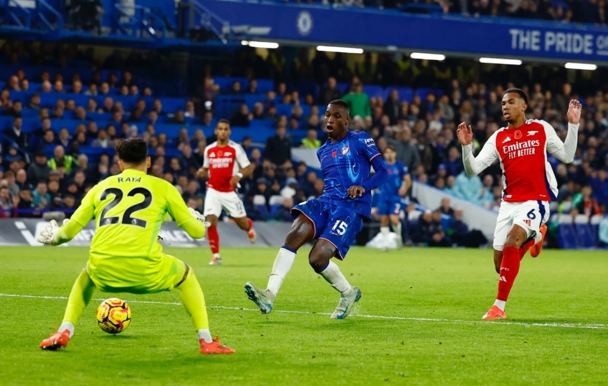 Chelsea và Arsenal chia điểm. (Ảnh: Reuters) Chelsea và Arsenal chia điểm. (Ảnh: Reuters)