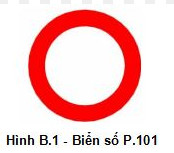 Gặp biển báo này các phương tiện không được phép đi vào, tài xế cần chú ý để không bị phạt- Ảnh 1.