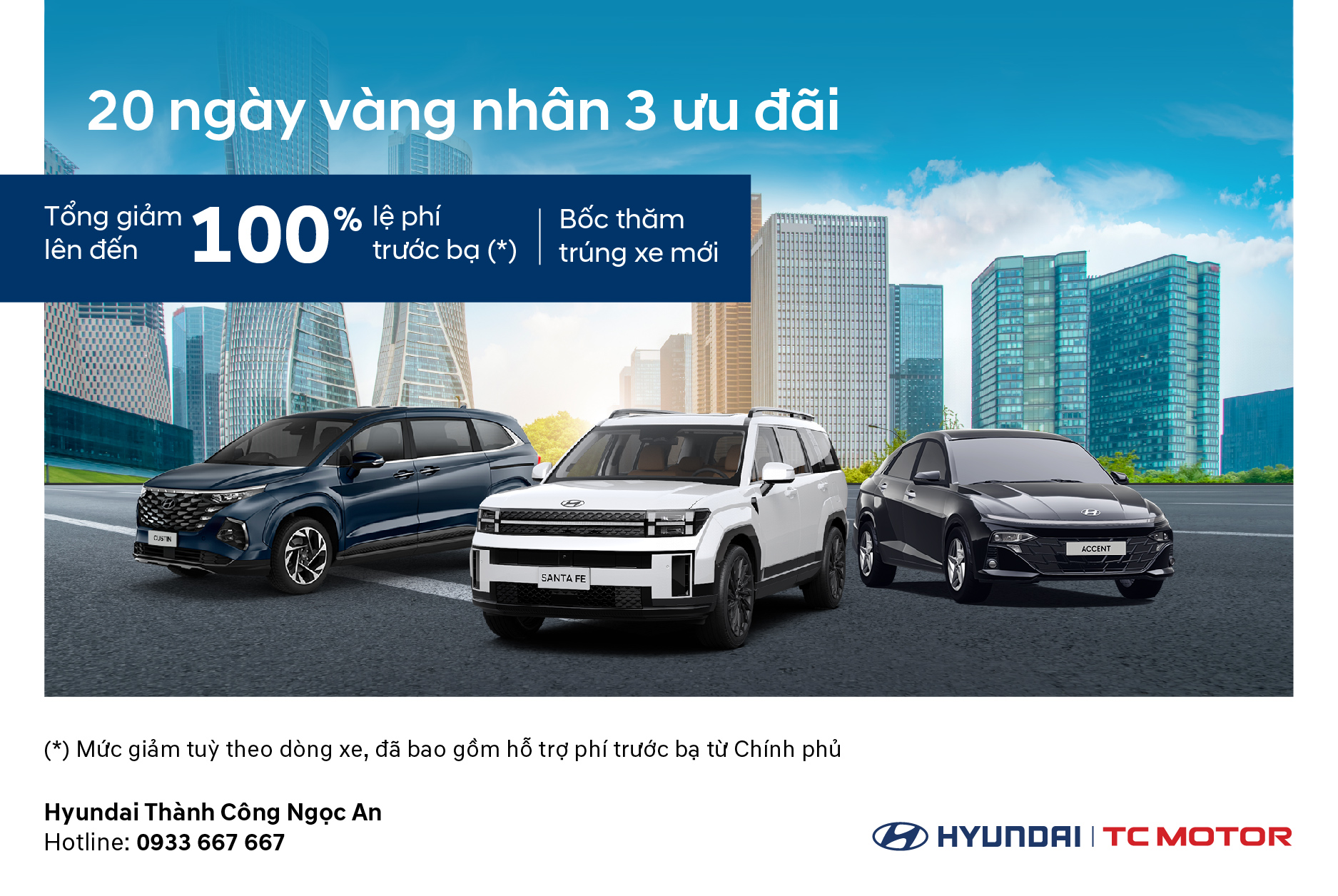 Ưu đãi lên đến 100% lệ phí trước bạ khi sở hữu xe Hyundai trong tháng 11!- Ảnh 1.