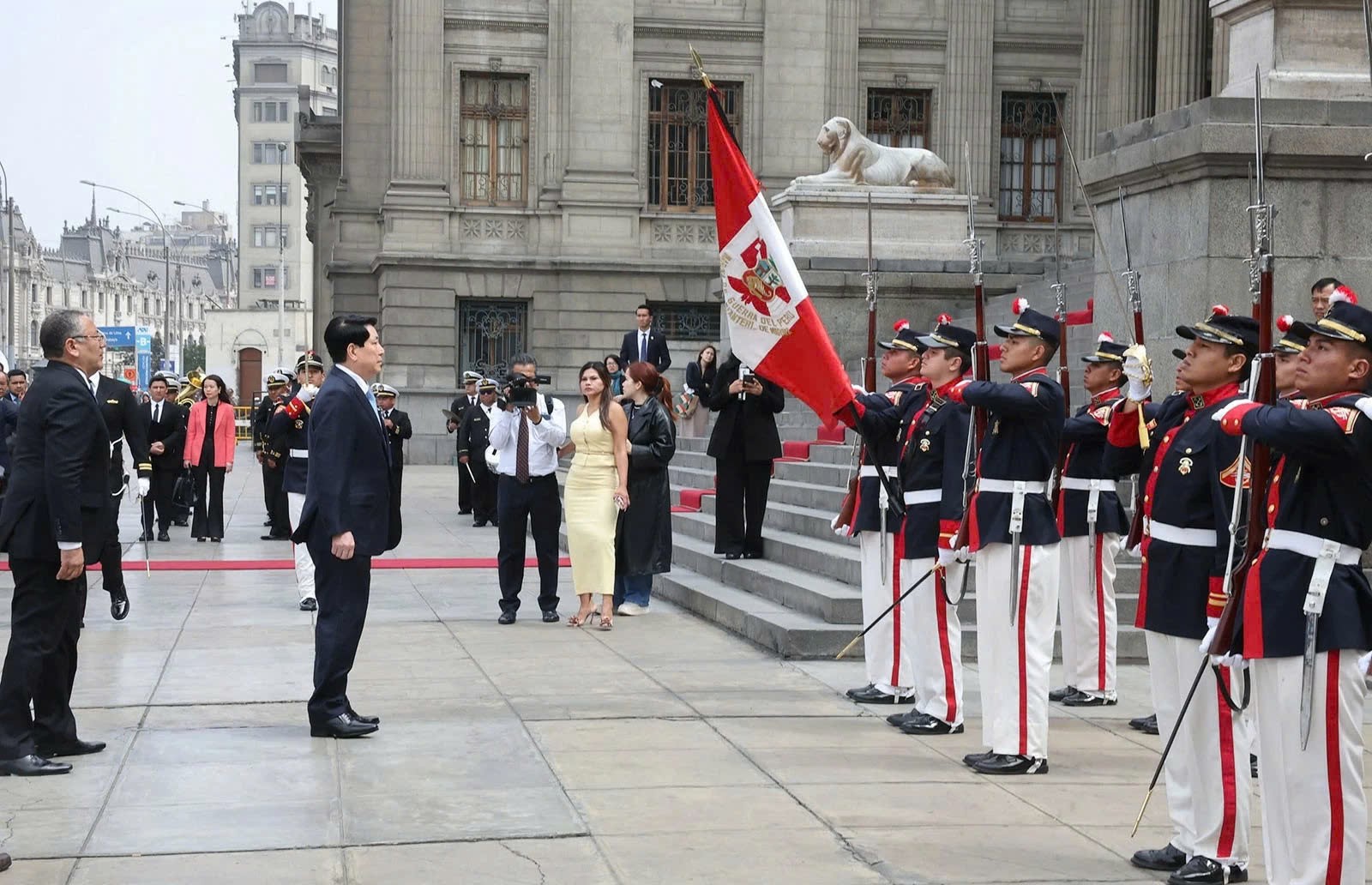 Chủ tịch nước đề nghị Việt Nam - Peru tăng cường hợp tác tư pháp- Ảnh 1.