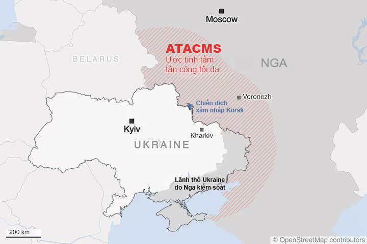 Ukraine lần đầu tiên tấn công Nga bằng ATACMS vào ngày thứ 1.000 của cuộc xung đột- Ảnh 1.