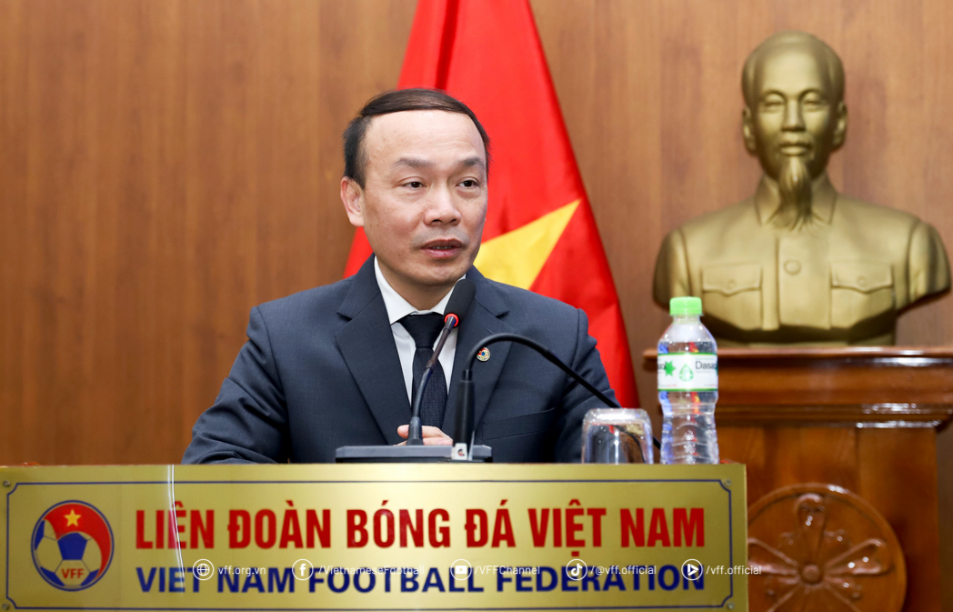 Ông Nguyễn Văn Phú được bổ nhiệm làm Tổng thư ký LĐBĐVN khóa IX (nhiệm kỳ 2022 – 2026). (Ảnh: VFF)