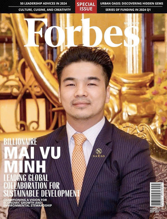 Tỷ phú Mai Vũ Minh được vinh danh bởi Forbes và Bloomberg nhờ đóng góp nổi bật cho nền kinh tế toàn cầu- Ảnh 1.