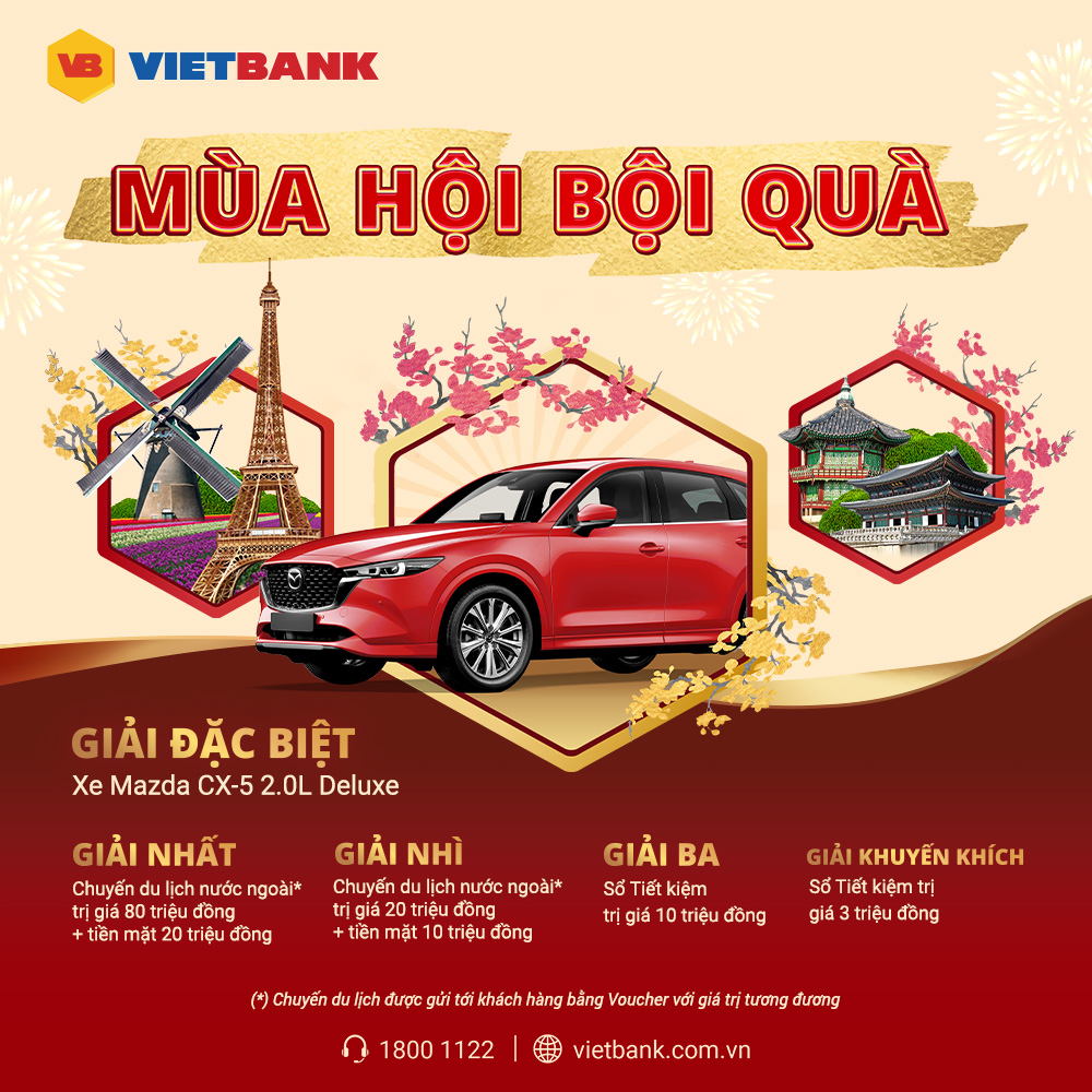 71 khách hàng Vietbank nhận giải thưởng trị giá hàng tỷ đồng - Ảnh 3.