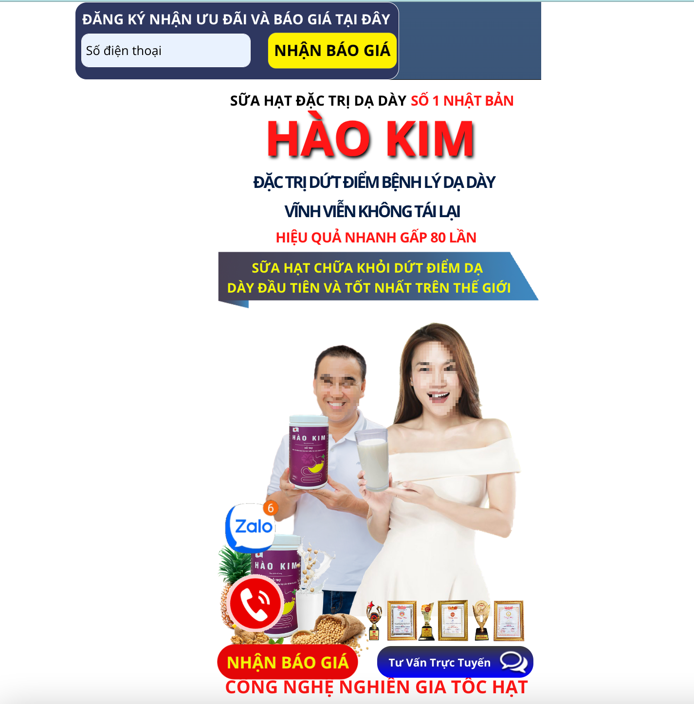 Hào Kim: Sữa hạt 