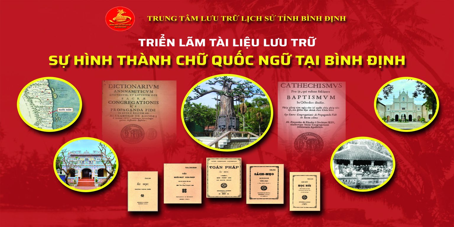 Du khách có thể tới Trung tâm lưu trữ lịch sử tỉnh Bình Định để tìm hiểu, nghiên cứu về quá trình hình thành, phát triển chứ Quốc ngữ thông qua các tư liệu trưng bày. Ảnh: TTLT