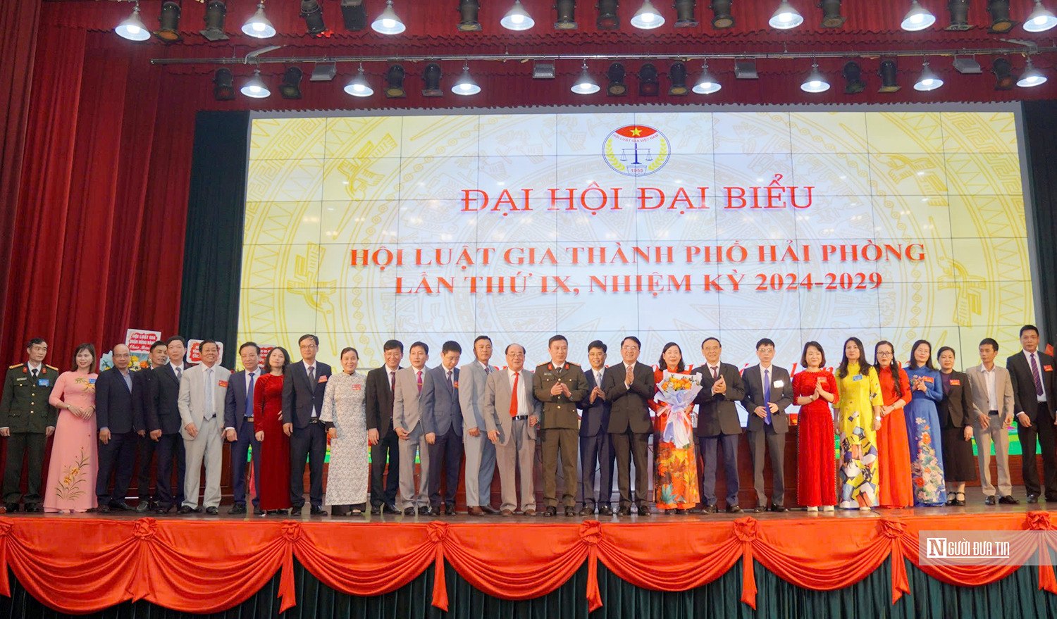 Bà Nguyễn Thị Mai làm Chủ tịch Hội Luật gia Tp.Hải Phòng- Ảnh 1.