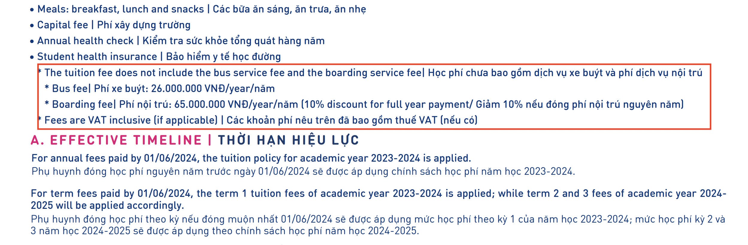 Hàng trăm triệu tiền học phí, hàng chục triệu tiền xe bus mỗi năm tại TH School- Ảnh 5. Hàng trăm triệu tiền học phí, hàng chục triệu tiền xe bus mỗi năm tại TH School- Ảnh 5.