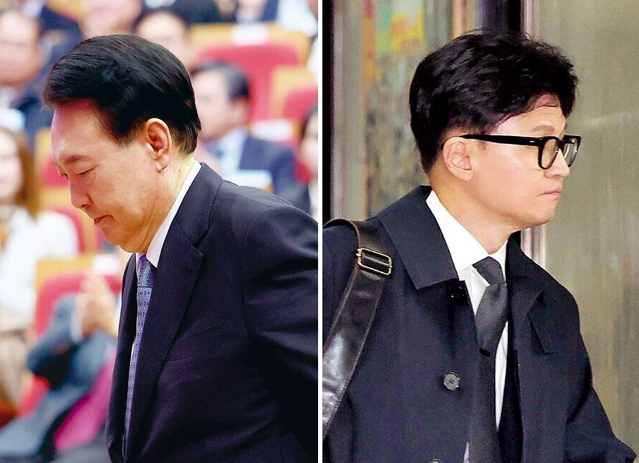 Vụ thiết quân luật ở Hàn Quốc: Tổng thống đang tìm luật sư bào chữa, Chủ tịch đảng cầm quyền từ chức- Ảnh 1. Vụ thiết quân luật ở Hàn Quốc: Tổng thống đang tìm luật sư bào chữa, Chủ tịch đảng cầm quyền từ chức- Ảnh 1.