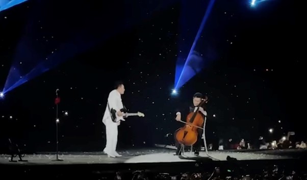 MC Anh Tuấn - "Anh tài" thứ 34 chơi cello tại concert "Chông Gai" khiến khán giả "ngả mũ" thán phục- Ảnh 4.