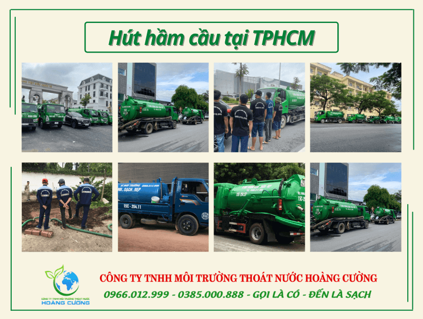 Hoàng Cường - Dịch vụ hút bể phốt Tp.HCM uy tín, bảo vệ sức khỏe mọi nhà- Ảnh 2.