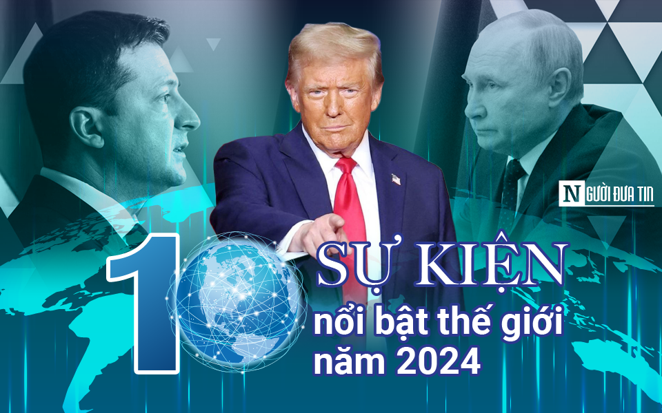 Góc nhìn Người Đưa Tin: 10 sự kiện nổi bật thế giới 2024