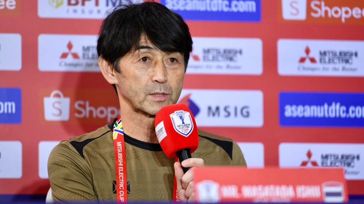 HLV Masatada Ishii muốn đội tuyển Thái Lan thắng cả 4 trận đấu còn lại tại AFF Cup 2024. (Ảnh: FA Thailand)