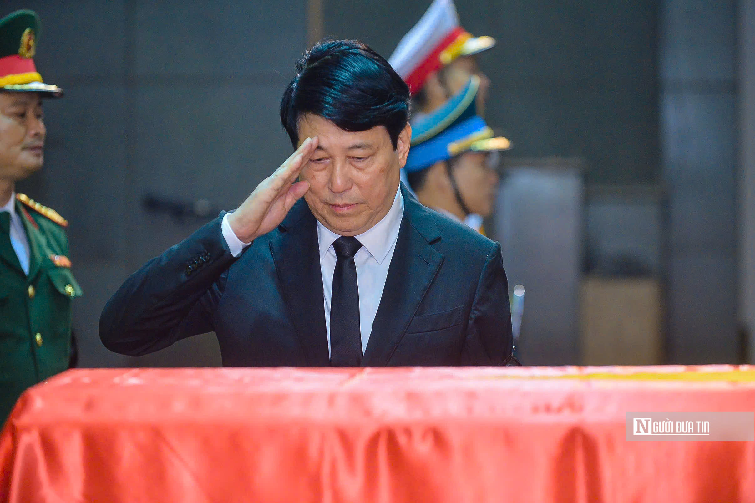 Cử hành trọng thể lễ tang Đại tướng Nguyễn Quyết- Ảnh 6. Cử hành trọng thể lễ tang Đại tướng Nguyễn Quyết- Ảnh 6.