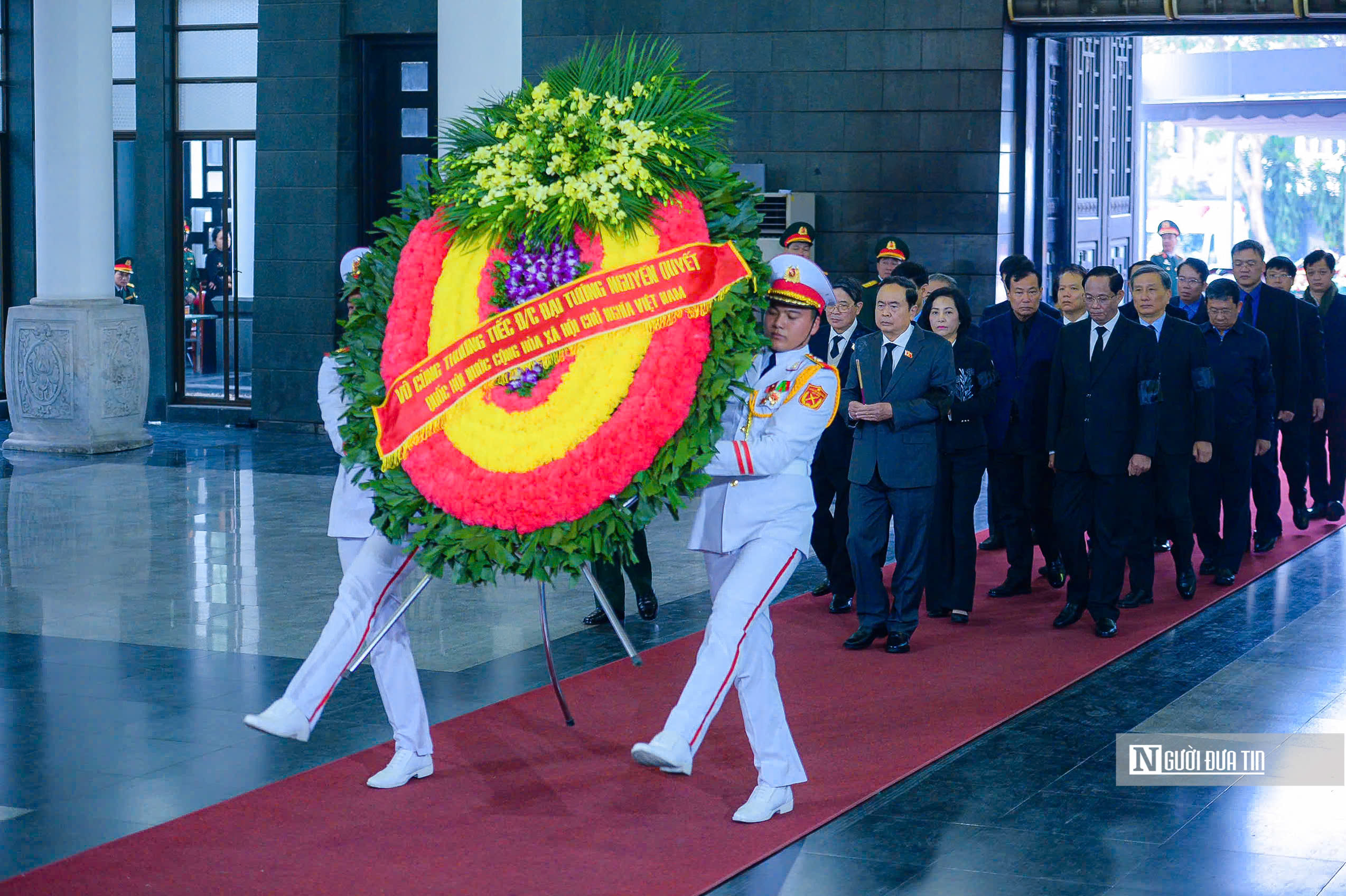 Cử hành trọng thể lễ tang Đại tướng Nguyễn Quyết- Ảnh 8. Cử hành trọng thể lễ tang Đại tướng Nguyễn Quyết- Ảnh 8.