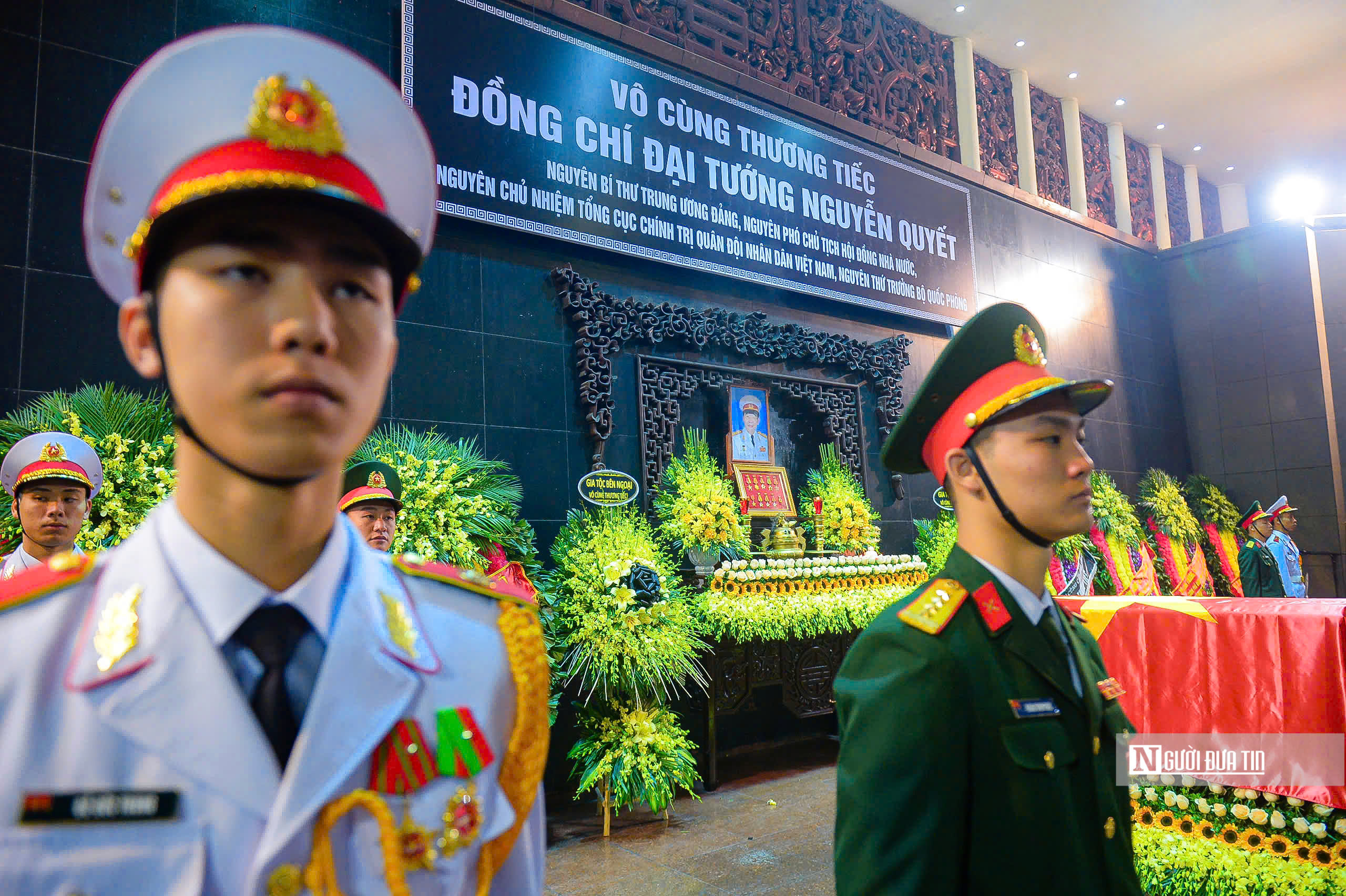 Cử hành trọng thể lễ tang Đại tướng Nguyễn Quyết- Ảnh 2. Cử hành trọng thể lễ tang Đại tướng Nguyễn Quyết- Ảnh 2.