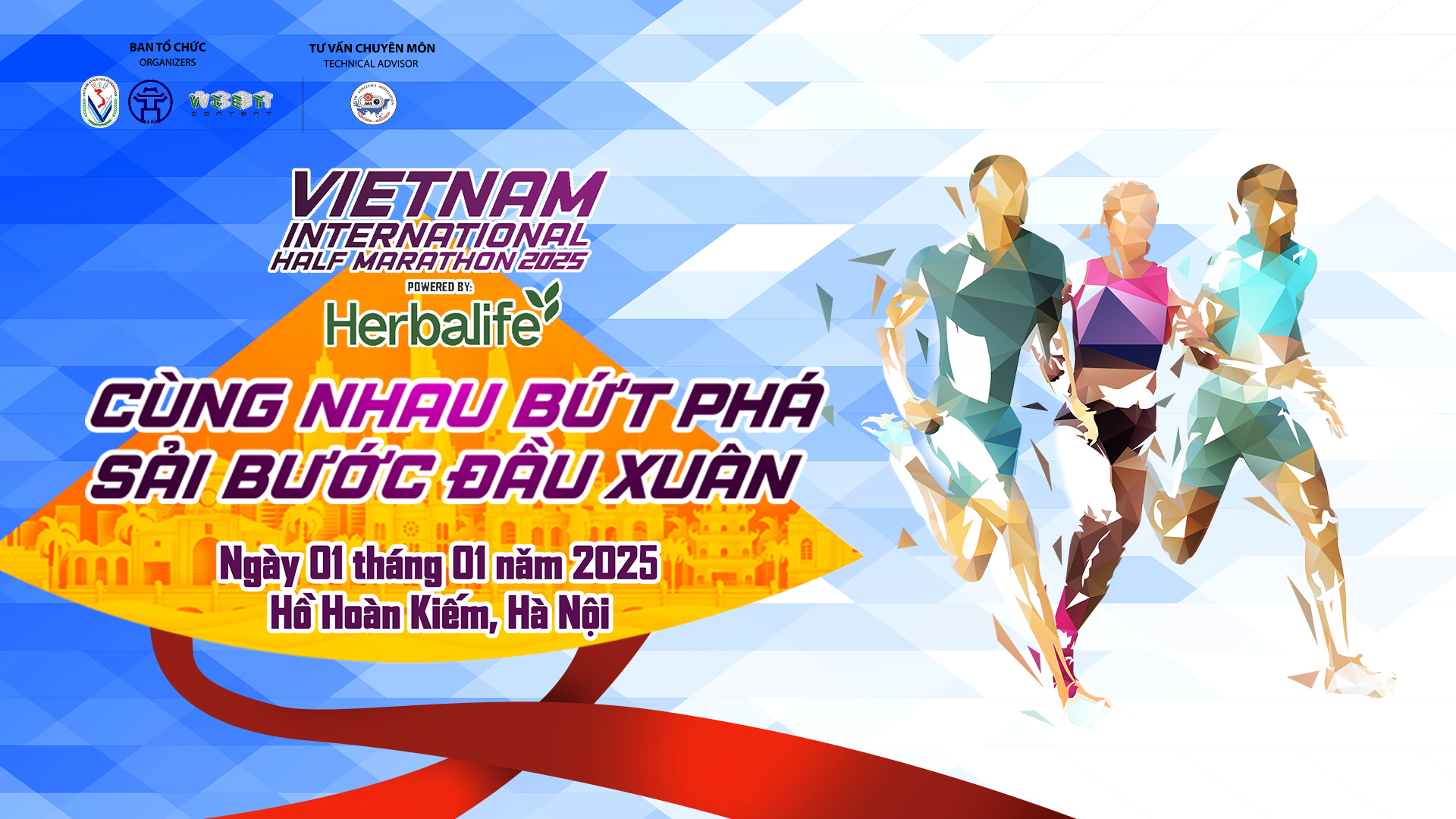 Vietnam International Half Marathon 2025 powered by Herbalife tiếp tục ghi dấu ấn trong cộng đồng chạy bộ- Ảnh 1.