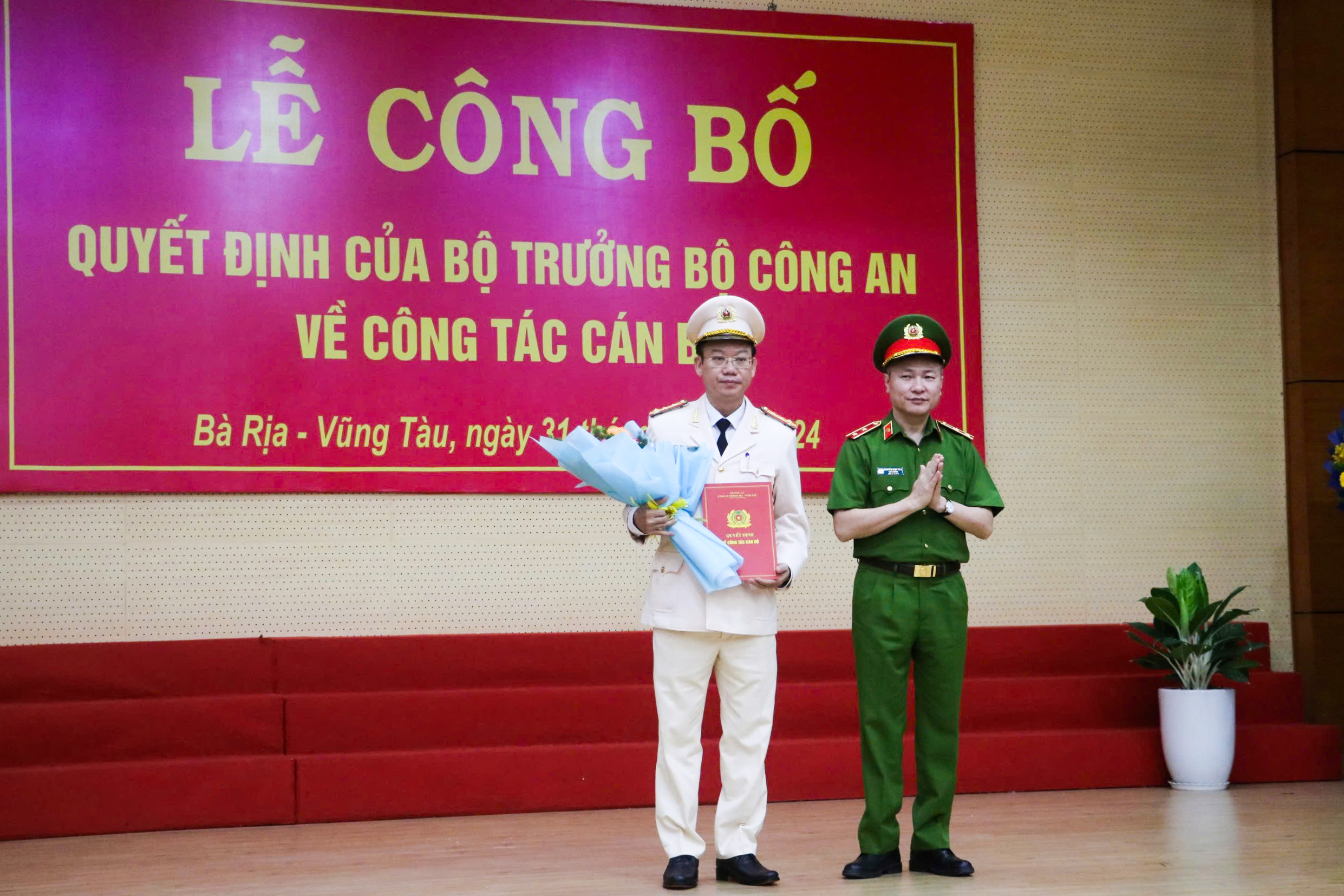 Đại tá Vũ Như Hà làm Giám đốc Công an tỉnh Bà Rịa - Vũng Tàu- Ảnh 1.