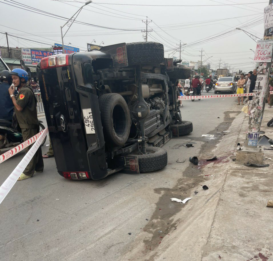 Truy tố 4 kẻ vận chuyển trái phép ma túy, tông Thiếu tá công an tử vong- Ảnh 1.