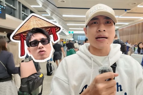 Kiều Minh Tuấn hốt hoảng v&igrave; bị an ninh s&acirc;n bay giữ lại, kiểm tra h&agrave;nh l&yacute;?- Ảnh 3.