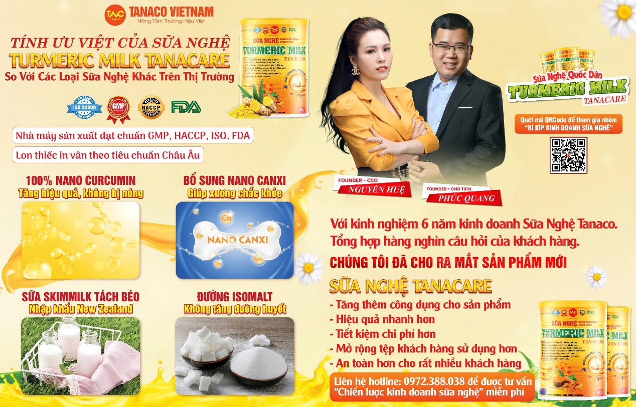 Sữa nghệ Turmeric Milk Tanacare: Giải pháp vàng cho sức khỏe toàn diện- Ảnh 3.