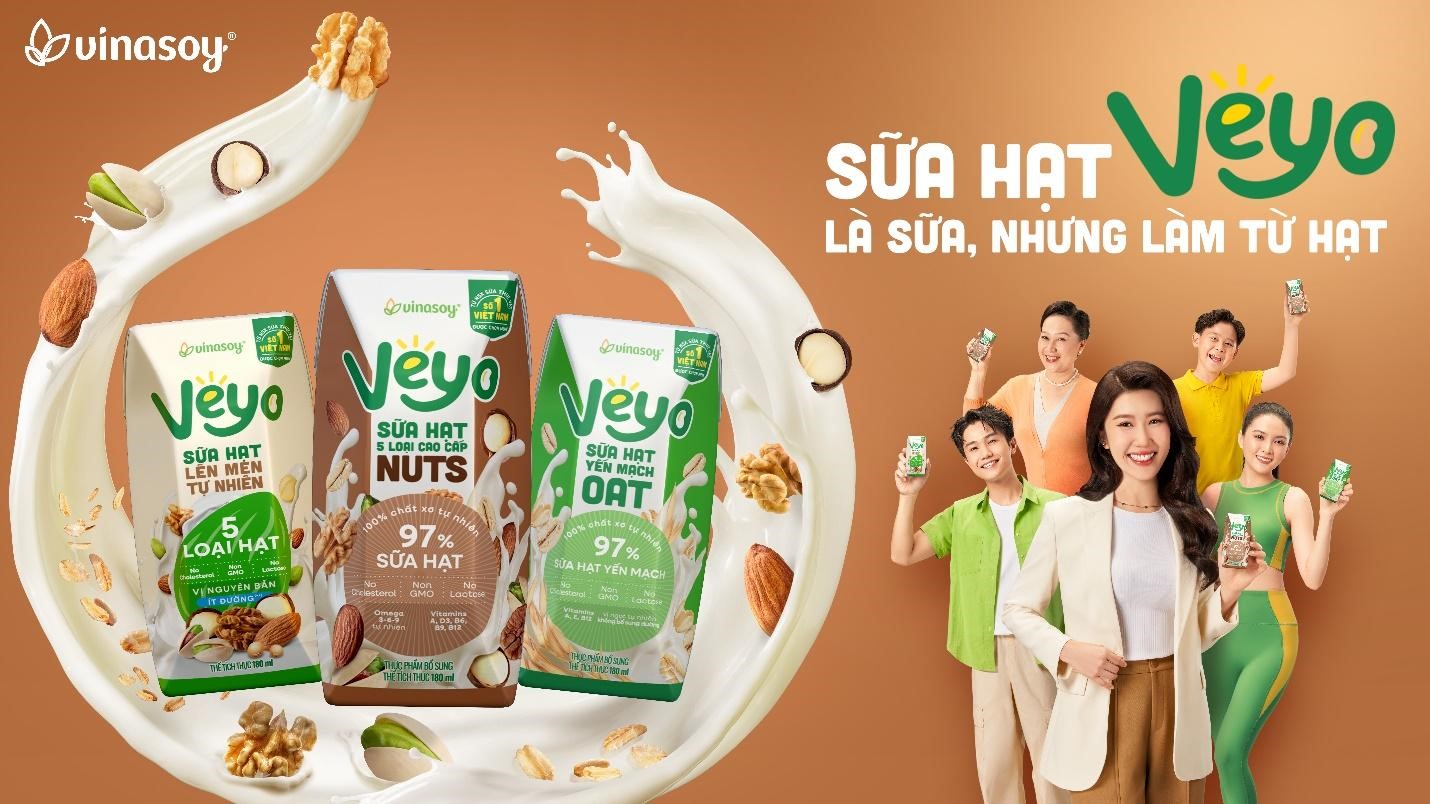 Ra mắt sữa hạt Veyo – Vinasoy khẳng định vị thế tiên phong trên thị trường sữa hạt tại Việt Nam- Ảnh 1.