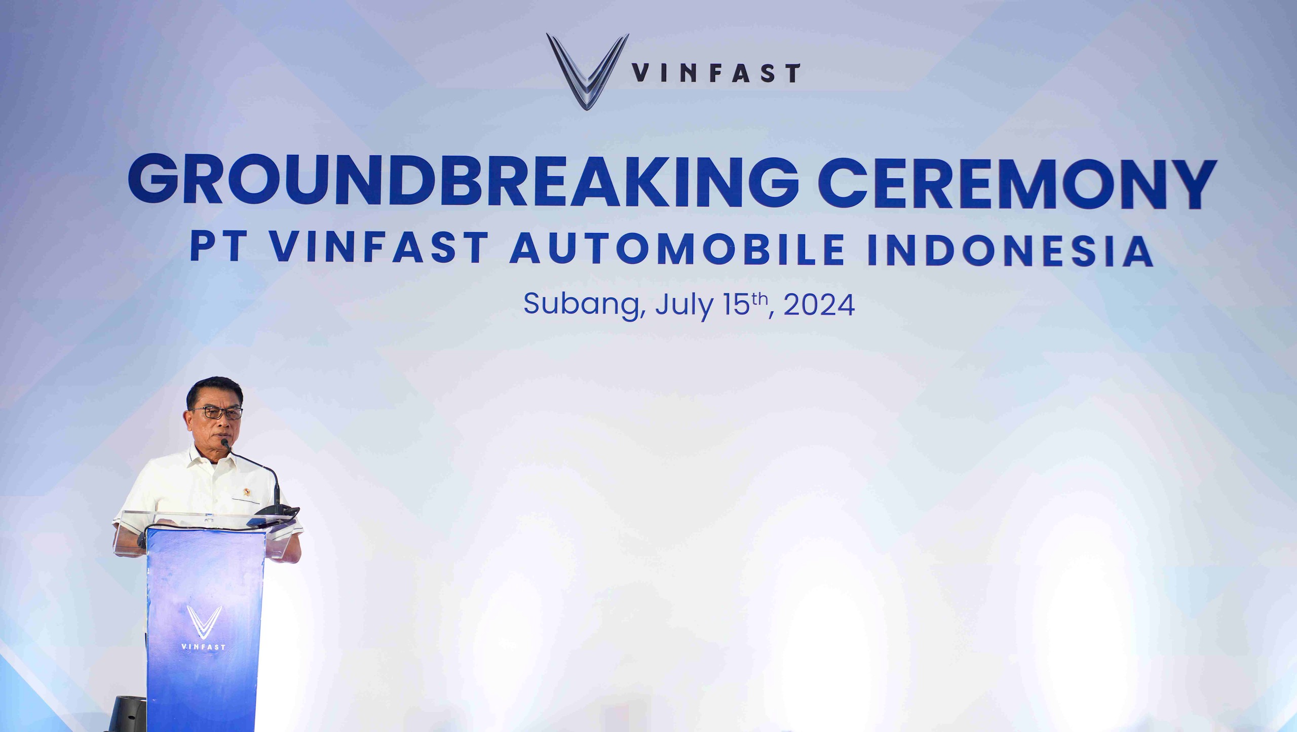 VinFast chính thức động thổ nhà máy lắp ráp xe điện tại Indonesia- Ảnh 4. VinFast chính thức động thổ nhà máy lắp ráp xe điện tại Indonesia- Ảnh 4.