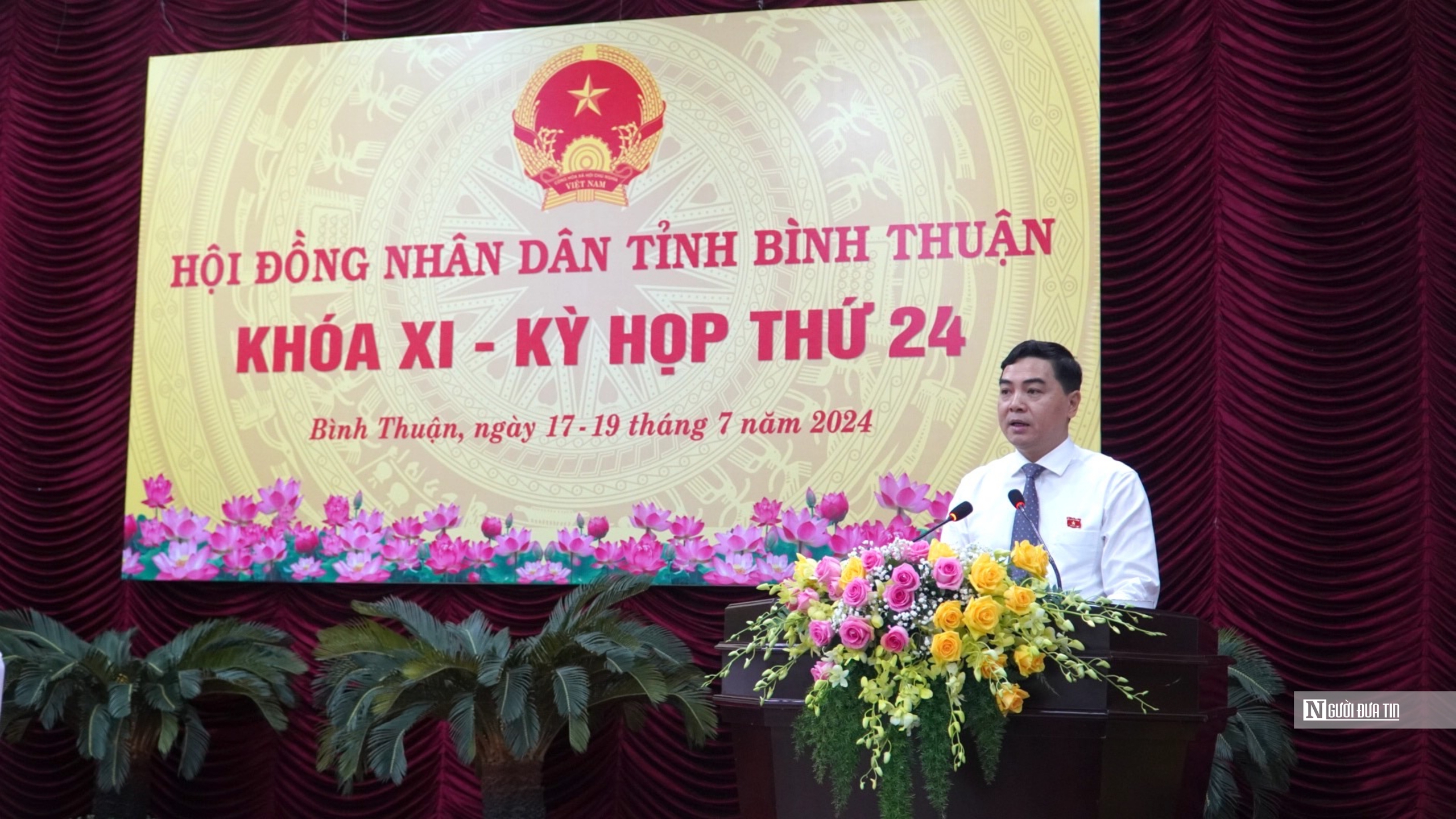 Bình Thuận: Khai mạc kỳ họp thứ 24, HĐND tỉnh khóa XI- Ảnh 1.