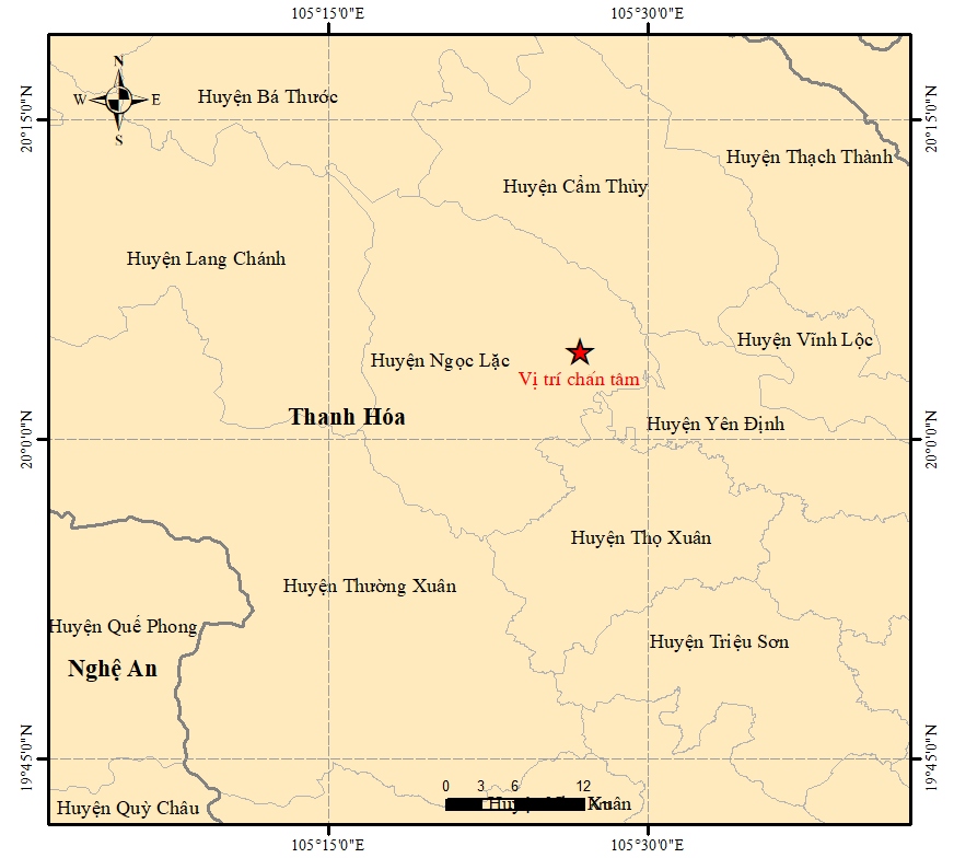Xảy ra động đất ở Thanh Hóa, người dân cảm nhận rõ rung lắc- Ảnh 1.