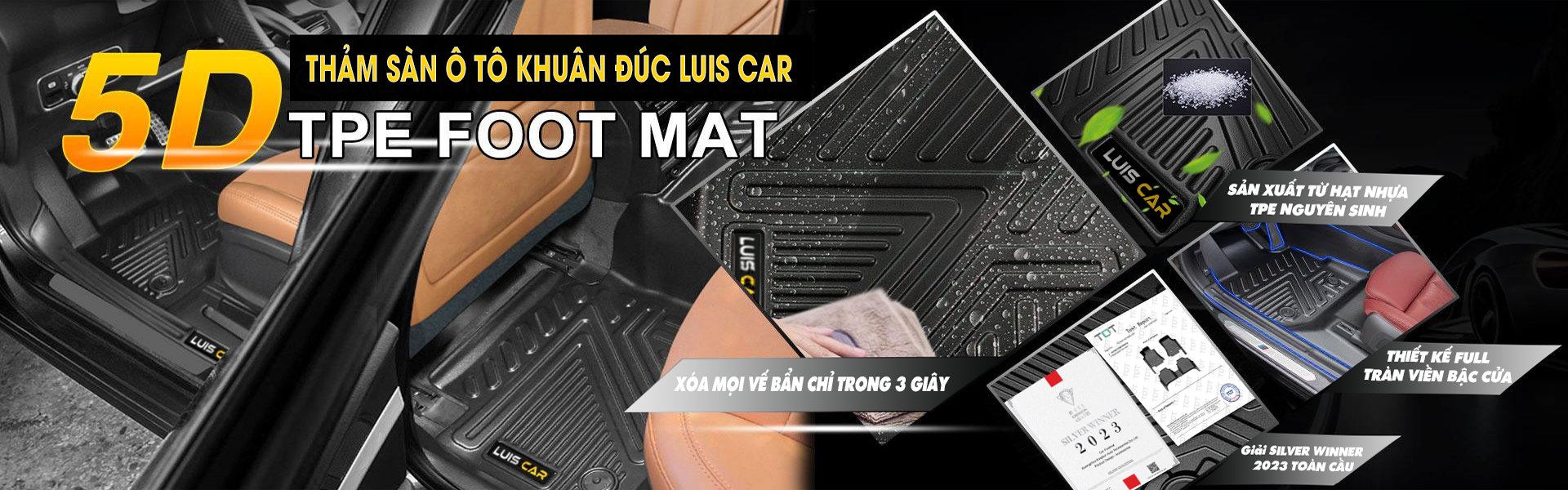 Khám phá thảm lót sàn ô tô Luis Car - sự lựa chọn hoàn hảo cho xe của bạn- Ảnh 3.