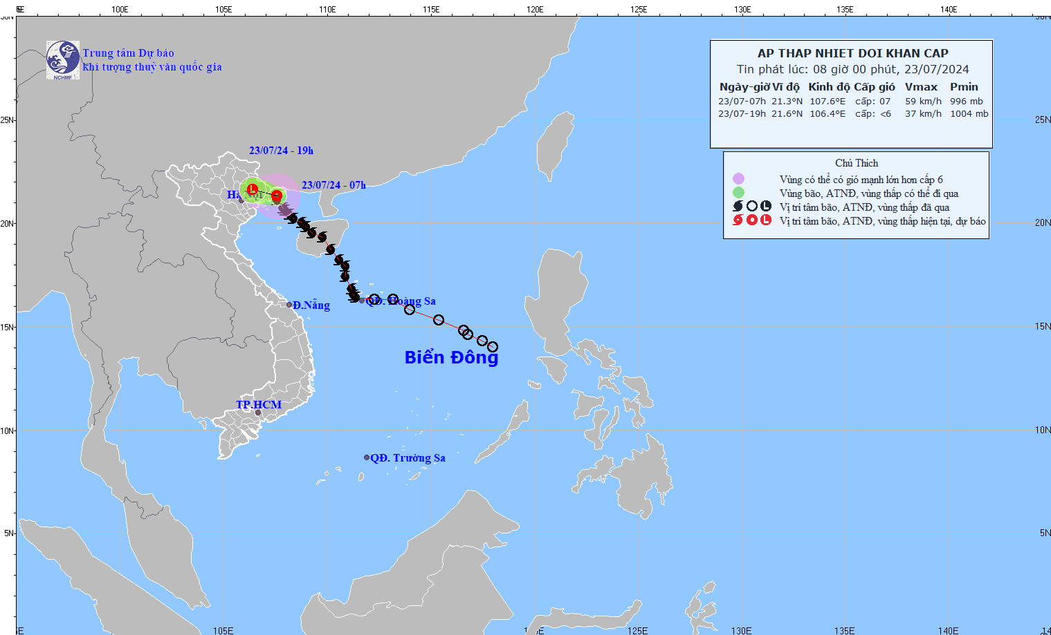 Bão số 2 đã suy yếu, gây mưa to đến khi nào?- Ảnh 1.