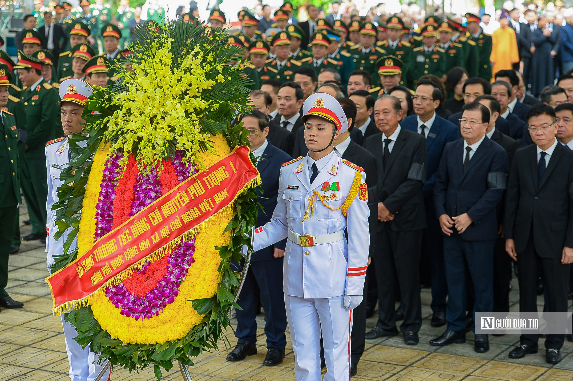 Lãnh đạo Đảng, Nhà nước viếng Tổng Bí thư Nguyễn Phú Trọng- Ảnh 3.