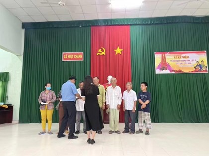 UBND xã Nhựt Chánh: Tưởng nhớ, tri ân những người có công với đất nước nhân Ngày Thương binh - Liệt sĩ- Ảnh 2.