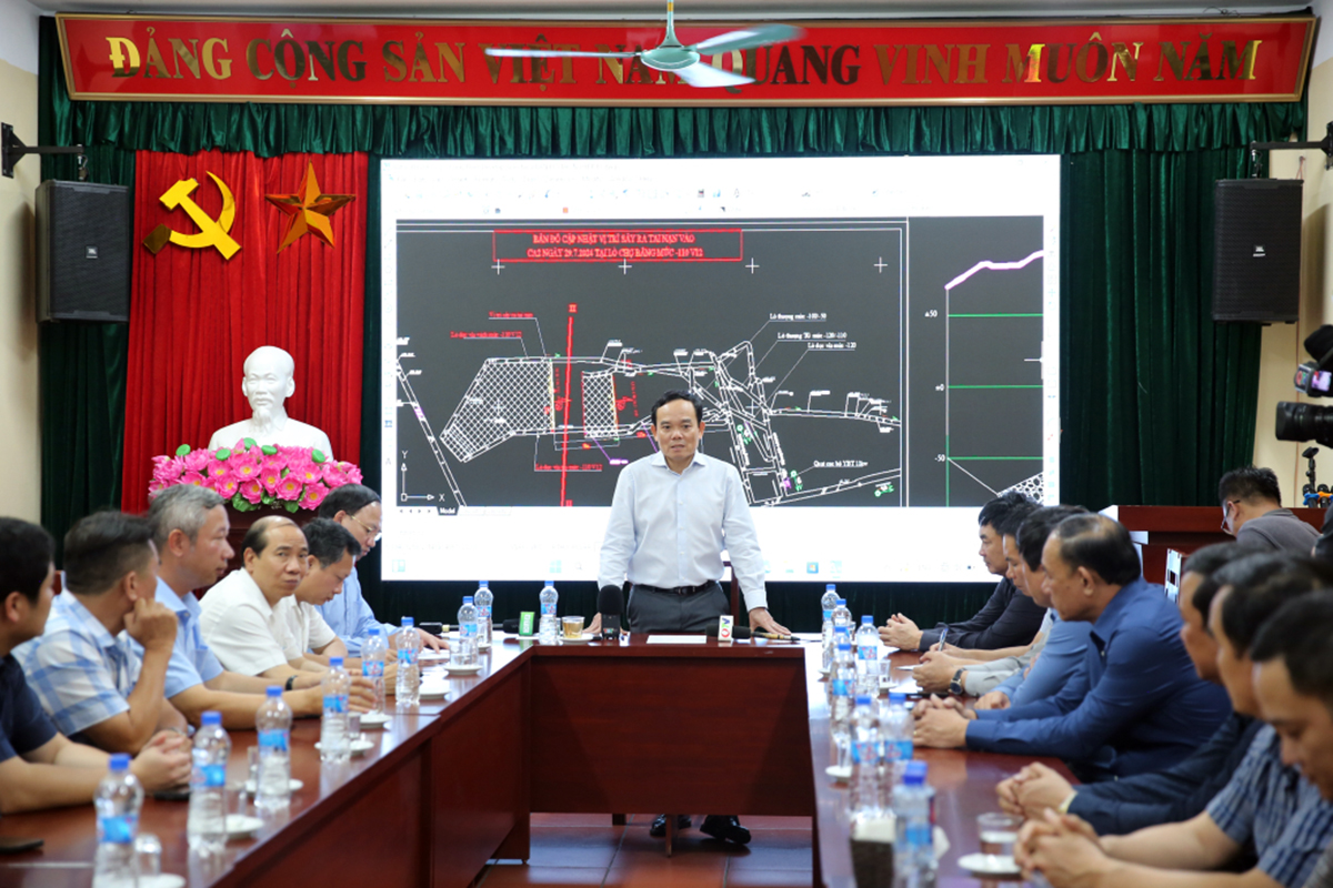 Phó Thủ tướng đến hiện trường tai nạn hầm lò ở Quảng Ninh- Ảnh 1.