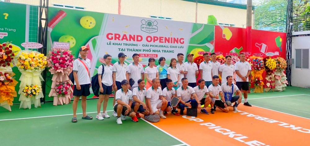 Khánh Hòa: Đông đảo vận động viên đến tranh tài tại giải đấu Pickleball ở Nha Trang- Ảnh 1.