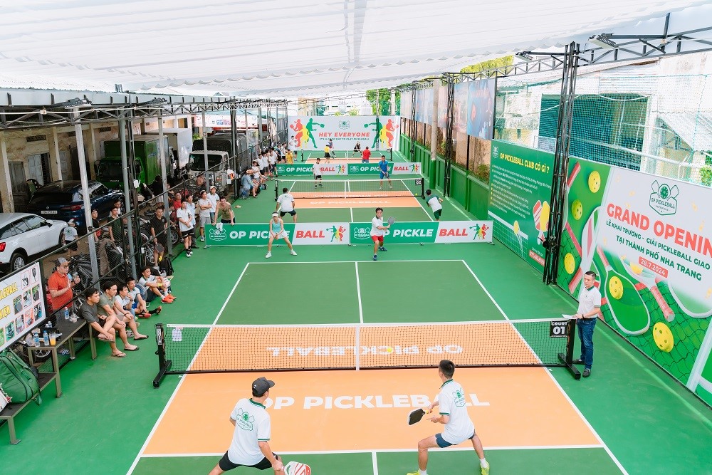 Khánh Hòa: Đông đảo vận động viên đến tranh tài tại giải đấu Pickleball ở Nha Trang- Ảnh 3.