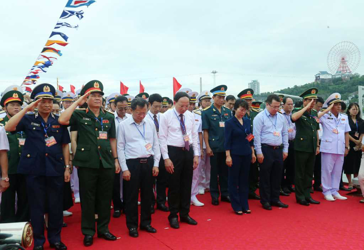 Quảng Ninh: Tưởng niệm các anh hùng liệt sĩ hi sinh trong Chiến thắng trận đầu- Ảnh 1.